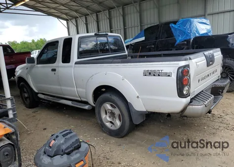 2002 Nissan Frontier King Cab Xe из США, поврежденный, VIN 1N6ED26T82C389797